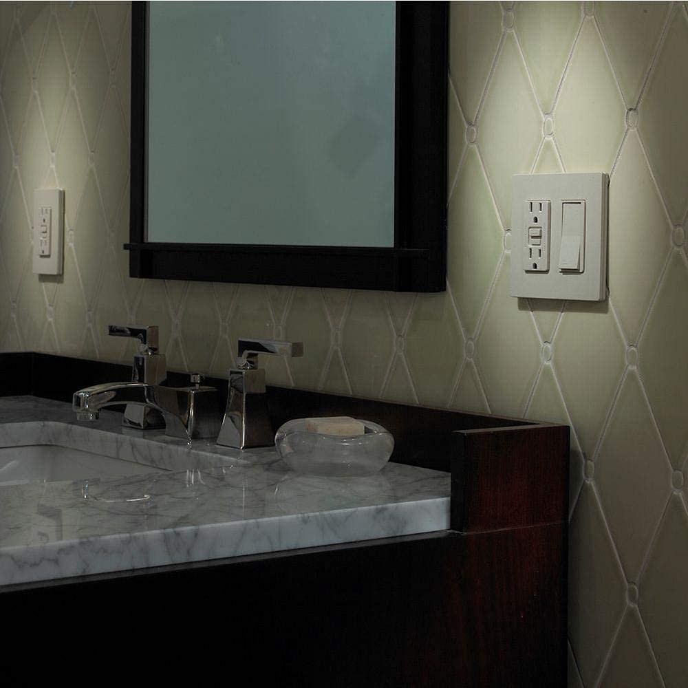 Lutron Claro On/Off Switch, 15-Amp/3-Way, CA-3PS-AL, Almond