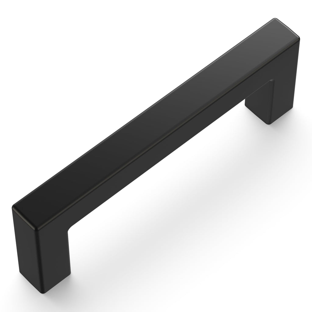 Hickory Hardware Solid Core Kitchen Cabinet Pulls, Luxury Cabinet Handles, Hardware for Doors & Dresser Drawers, 3 Inch Hole Center, Brushed Golden Brass, Skylight Collection (Pack of 1)