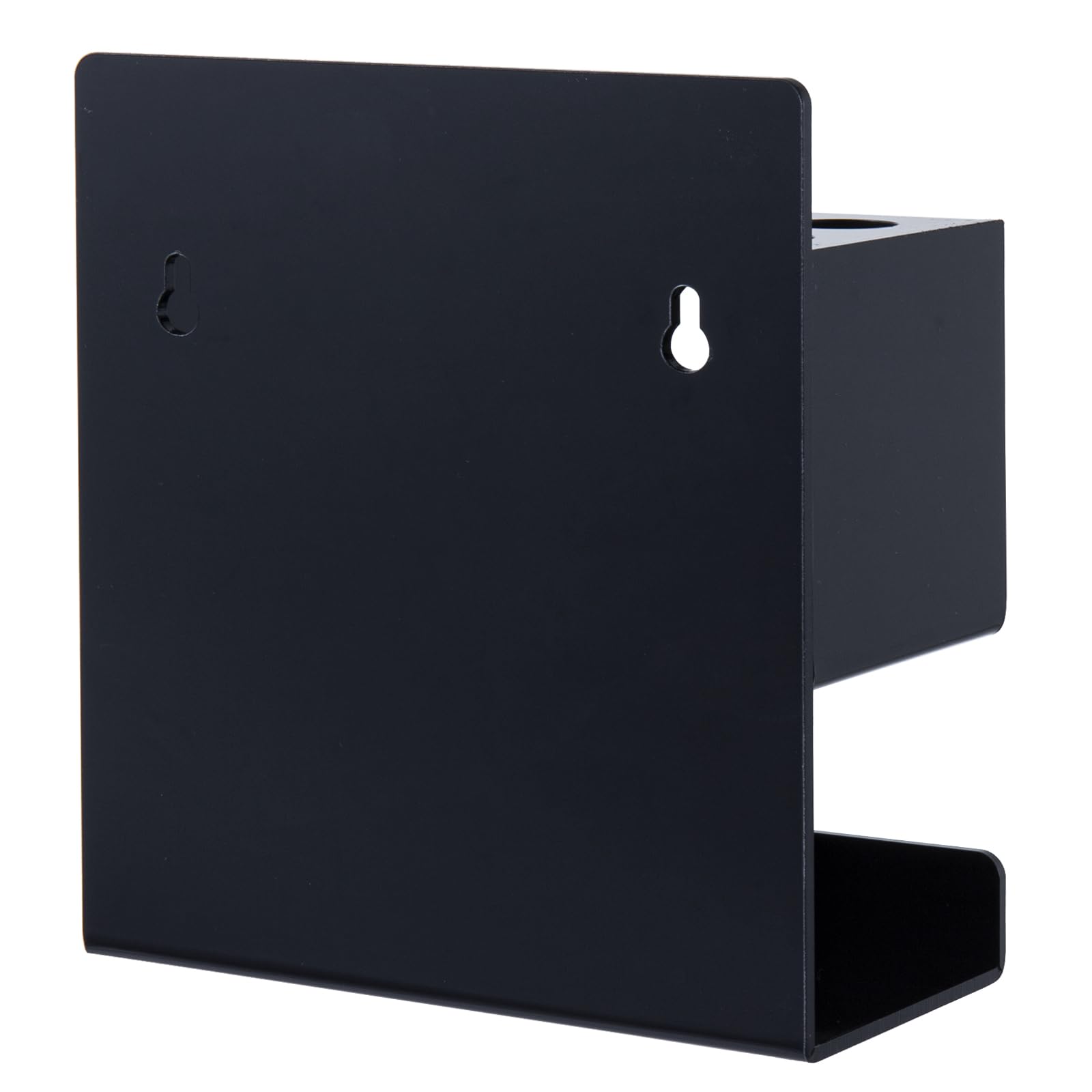 MyGift Dry Erase Marker Holder 10 Slots Whiteboard Marker Holder for Wall Dry Erase Eraser Holder Wall Mount Black