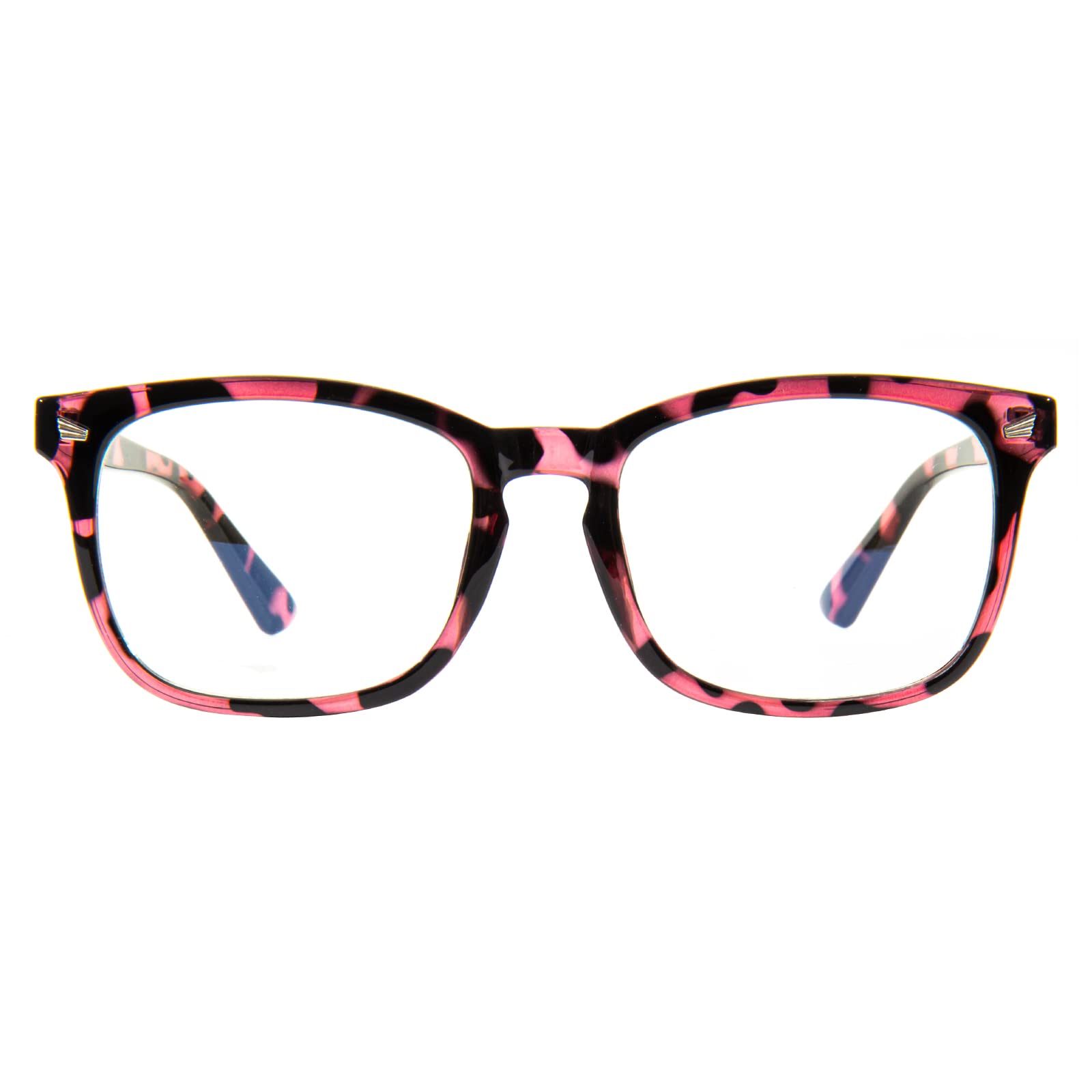 MAXJULI Blue Light Blocking Glasses,Computer Reading/Gaming/TV/Phones Glasses for Women Men(Transparent)
