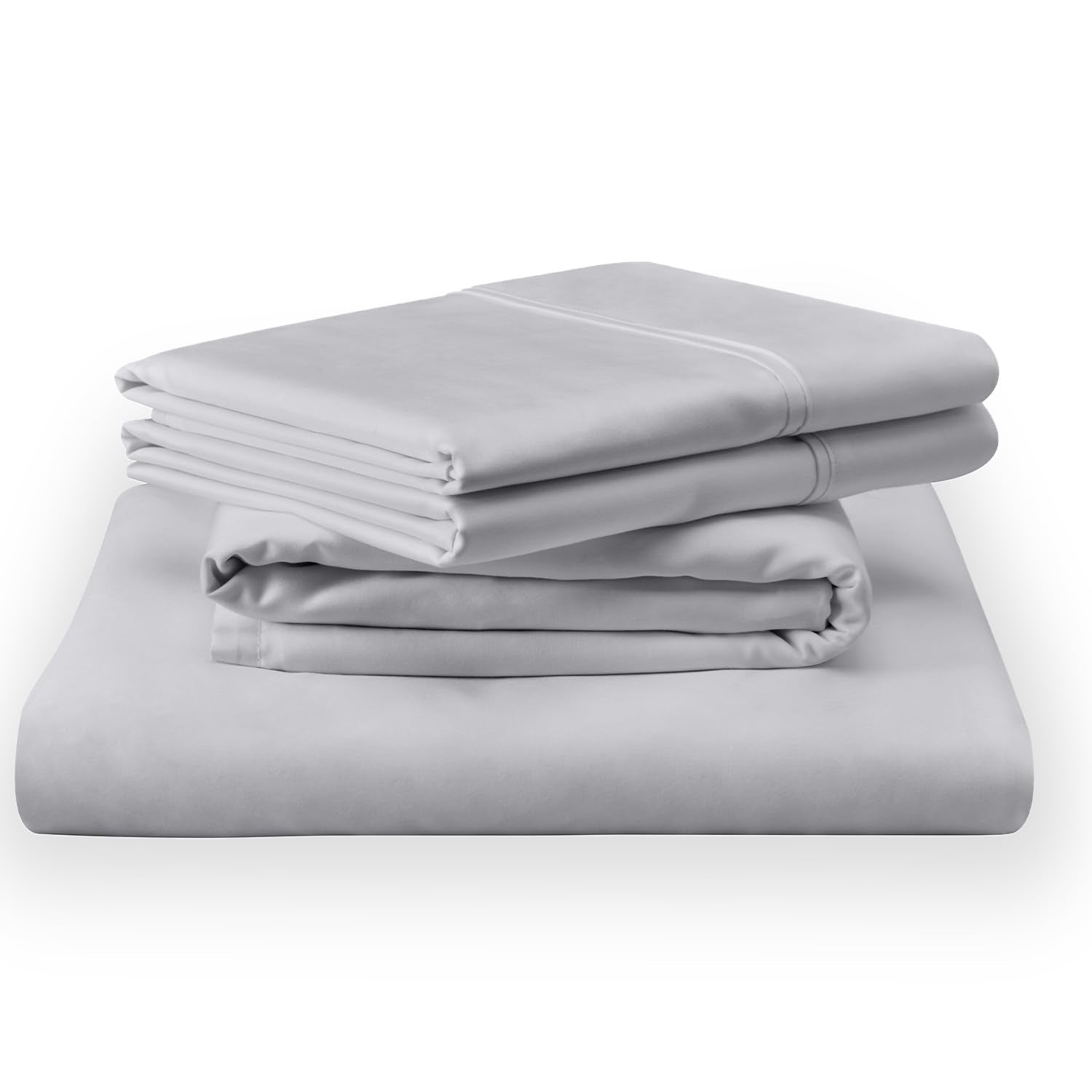 TEMPUR Classic Cotton Sheet Set Cool Gray - Twin