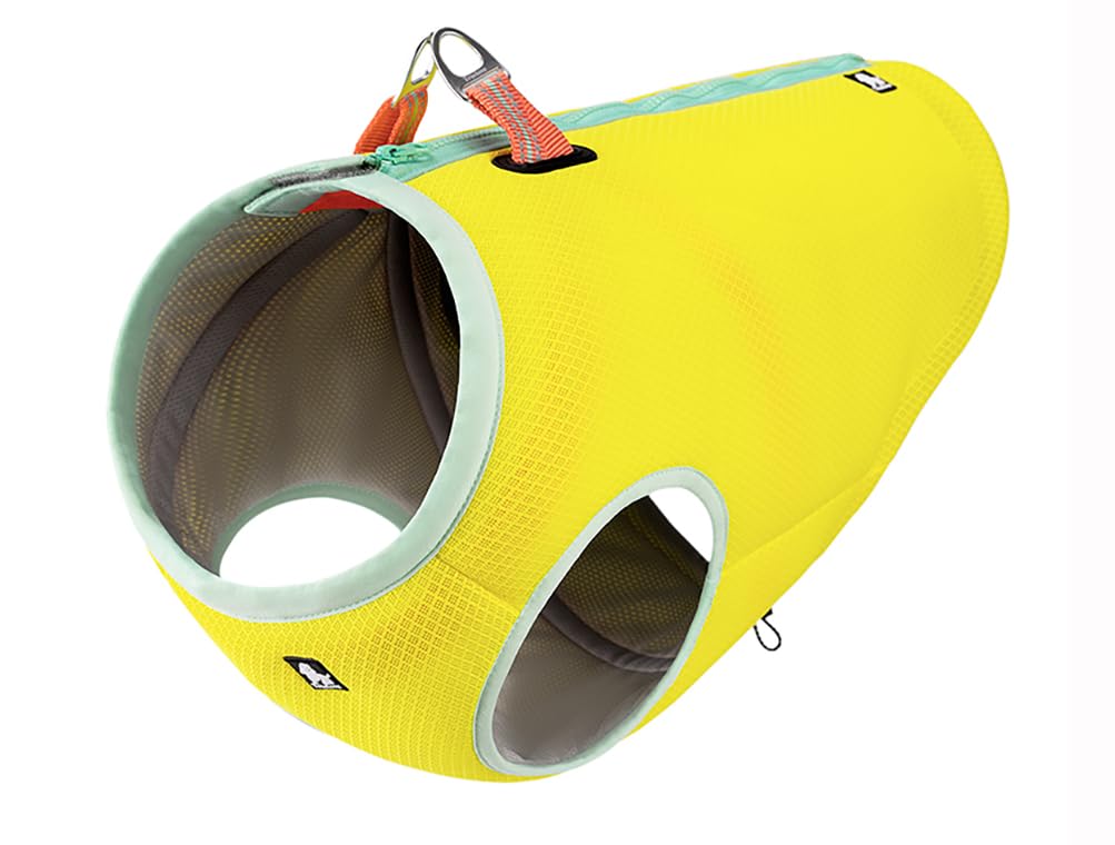SGODA Dog Cooling Vest Harness Cooler Jacket Yellow XX-Small