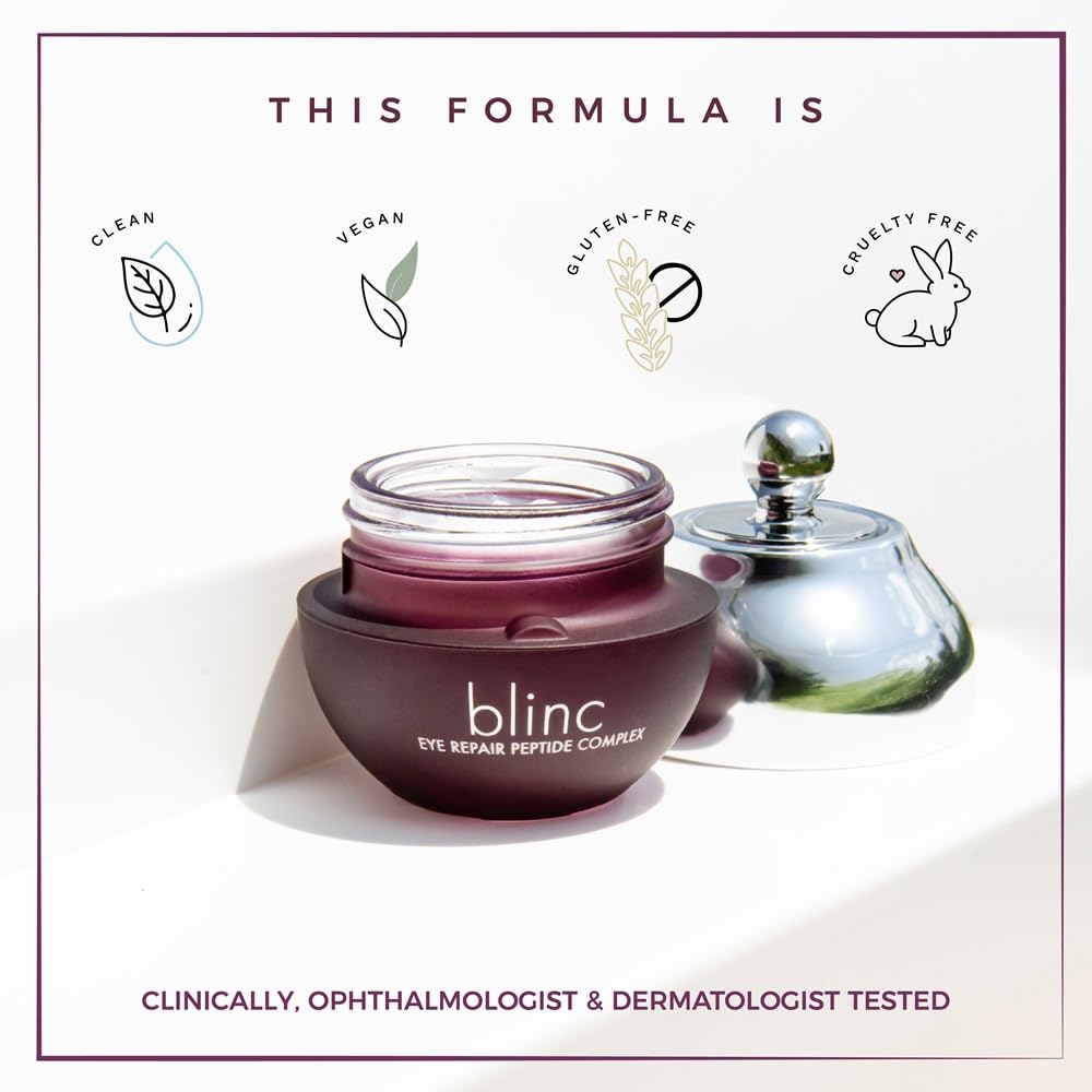 blinc Eye Repair Peptide Complex, Eye Cream for Dark Circles & Puffiness