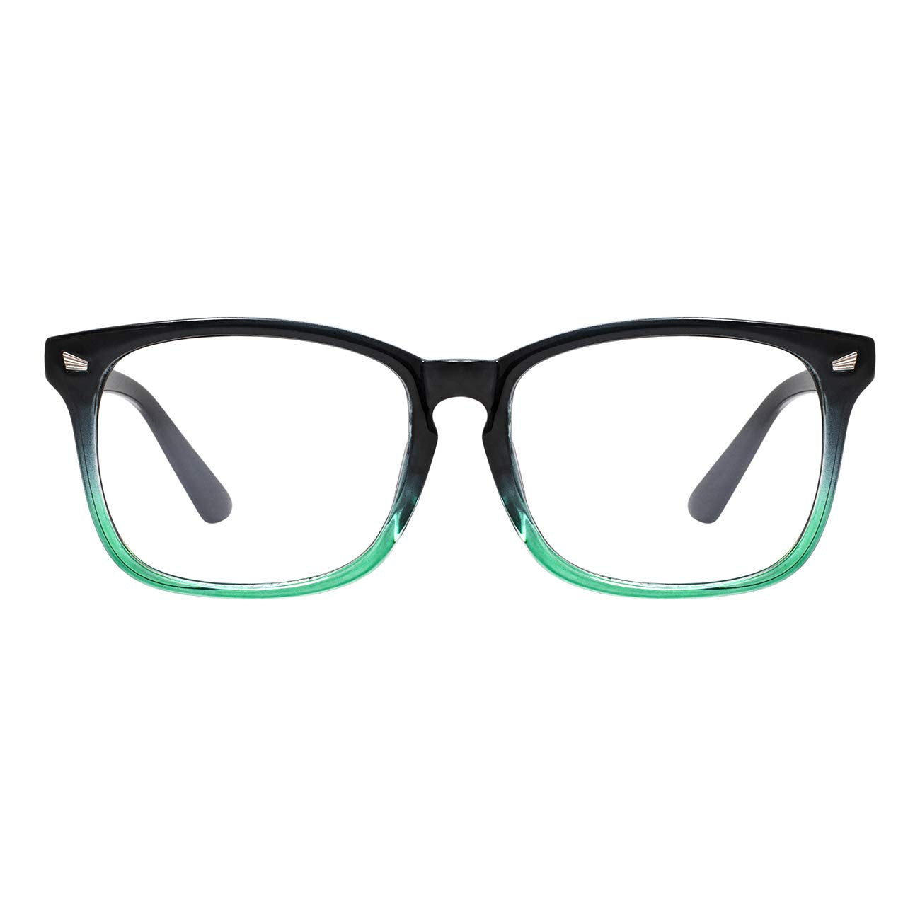 MAXJULI Blue Light Blocking Glasses,Computer Reading/Gaming/TV/Phones Glasses for Women Men(Transparent)