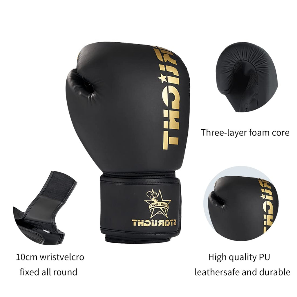 Boxing Gloves for Men Women, Sparring Training Punching MMA Kickboxing Boxing Gloves, Heavy Bag Workout Gloves for Boxing, Kickboxing, Muay Thai, MMA