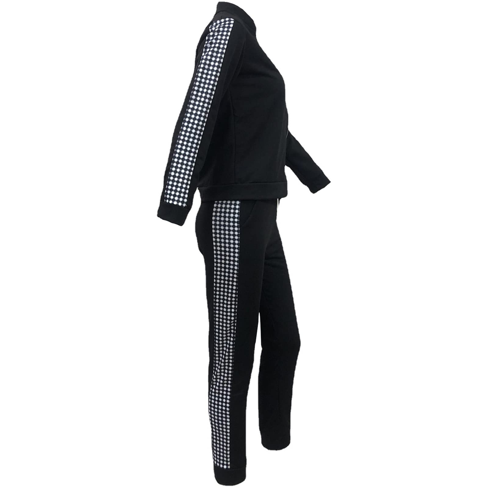 amropi Women's 2 Piece Tracksuit Sweatsuits Sets Hoodie Sweatshirt and Jogging Sweatpants Suit