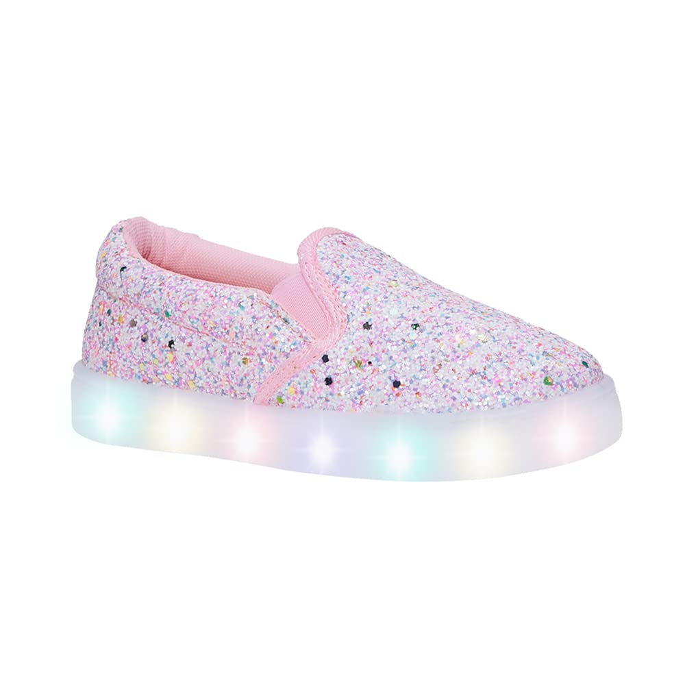 FabKids Kids Sneakers Boys Girls Canvas Shoes Slip On Low Top Footwear for Toddler Little Kid Big Kid