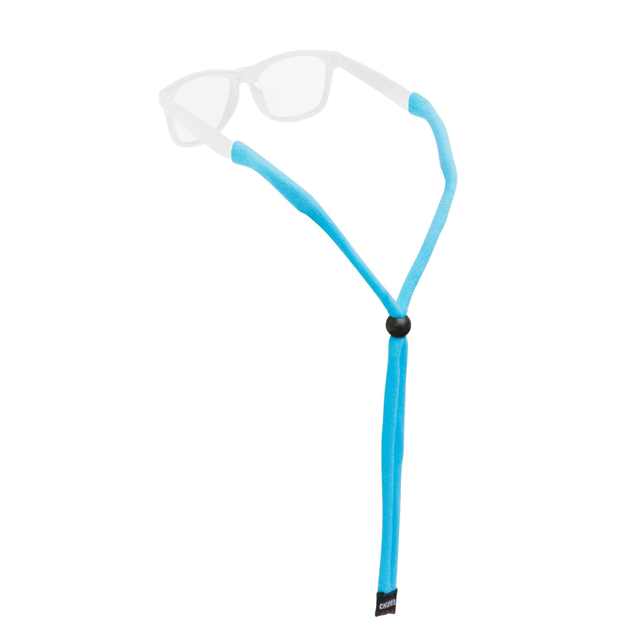 Chums Original Cotton Retainer - Unisex Eyewear Keeper for Sunglasses & Glasses - Adjustable Fit, Washable & Made in USA