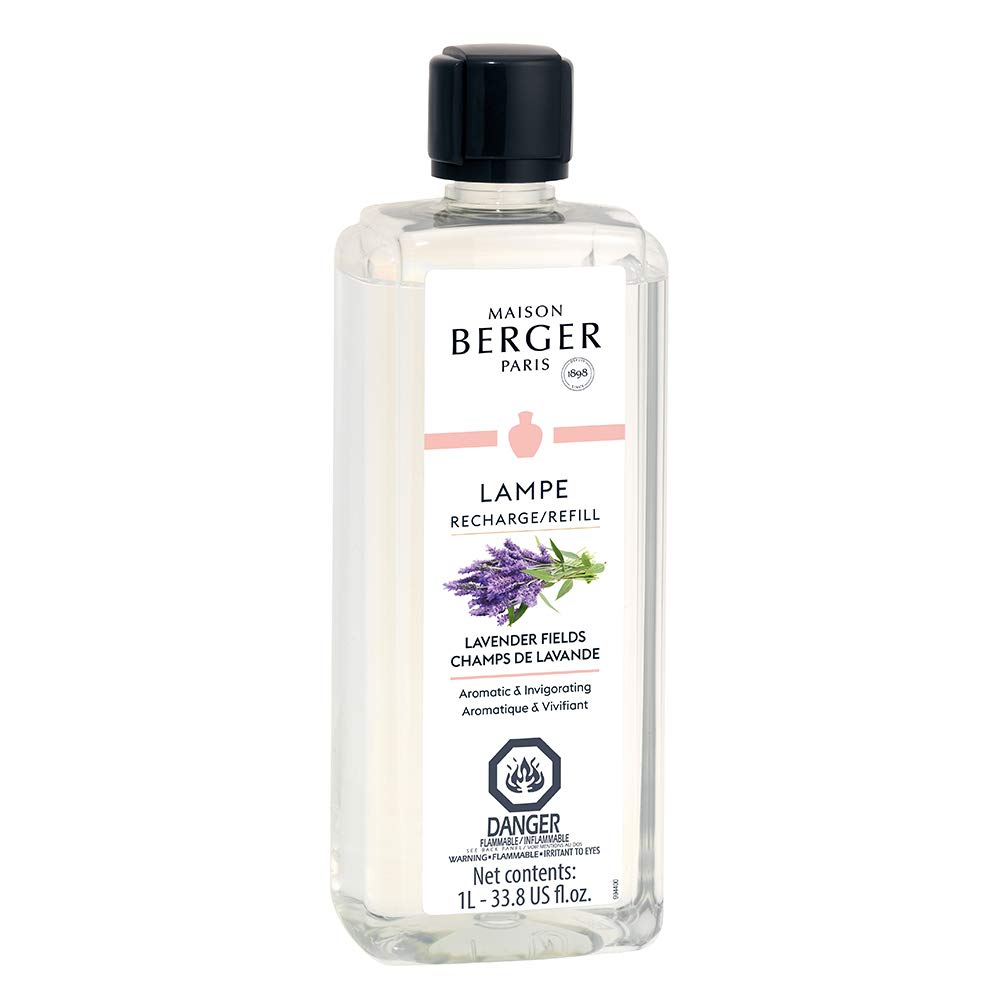 MAISON BERGER Lampe Berger Refill, 1 L, Agaves Garden | Catalytic Lamp Fragrance Refill, Helps Neutralize Odors, ~160 h Fragrance Diffusion, Made in France