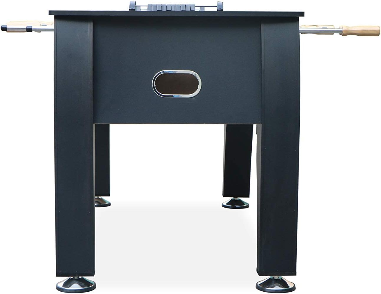 KICK Legend 55" Foosball Table (Jet Black) – Professional Full-Size Indoor Game Table