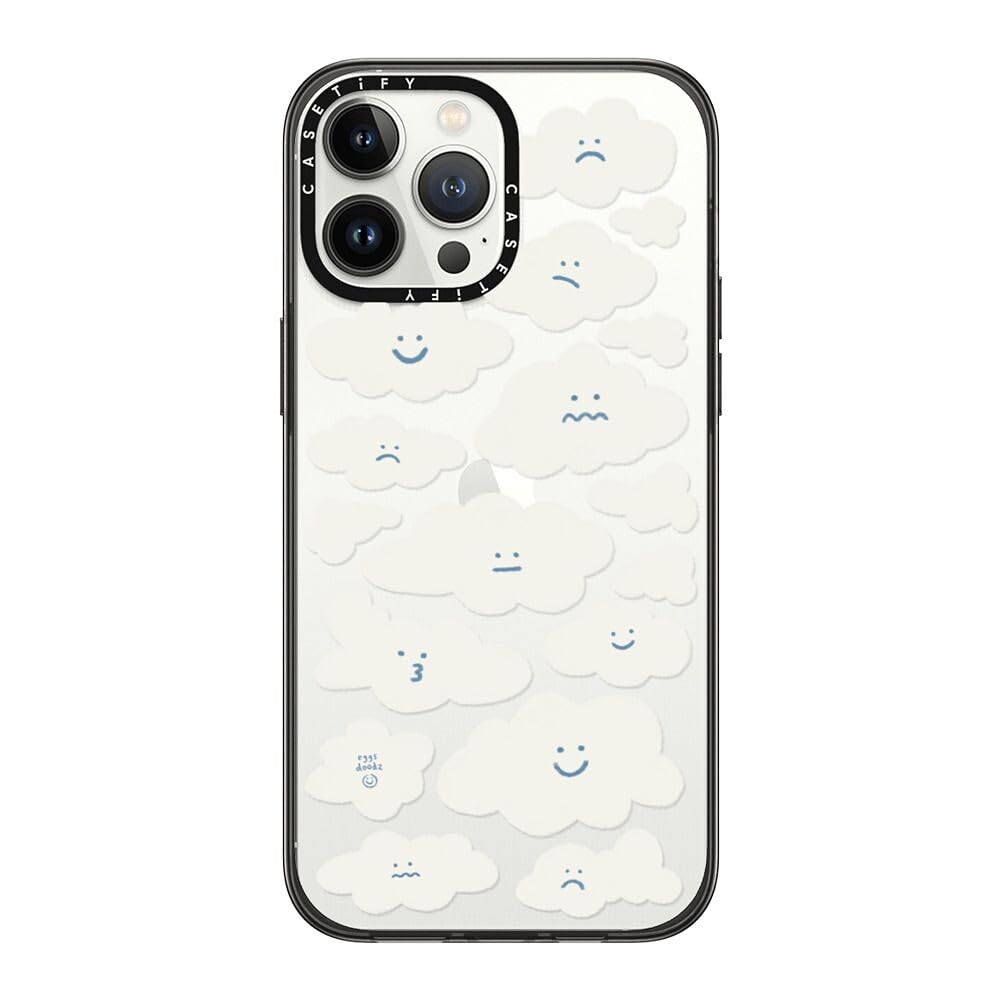 CASETiFY Compact Case for iPhone 13 [Lightweight / 4 ft. 2X Military Grade Drop Protection/Slim] - #1 Mom - Clear Black
