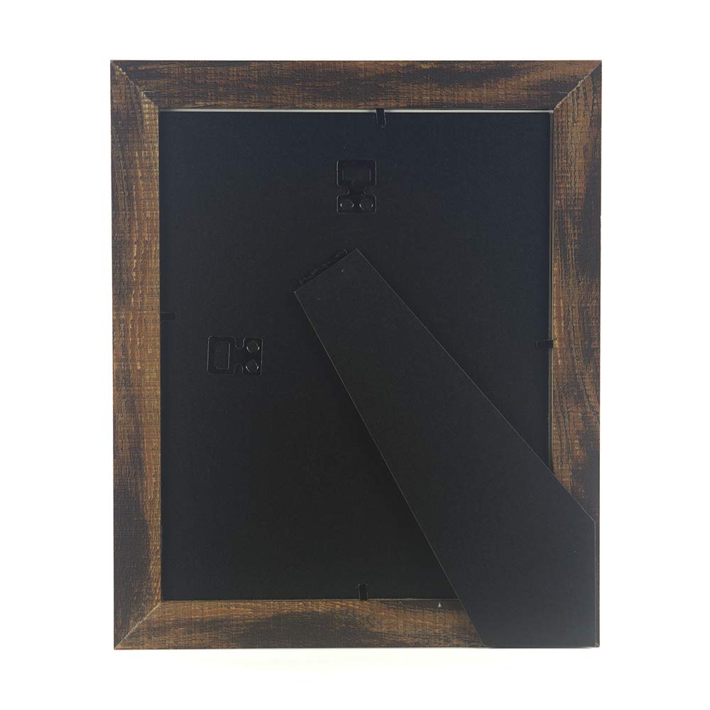 5x7 Picture Frame Gold, Display 5x7 without Mat or 4x6 with Mat, Wall Gallery Photo Frames