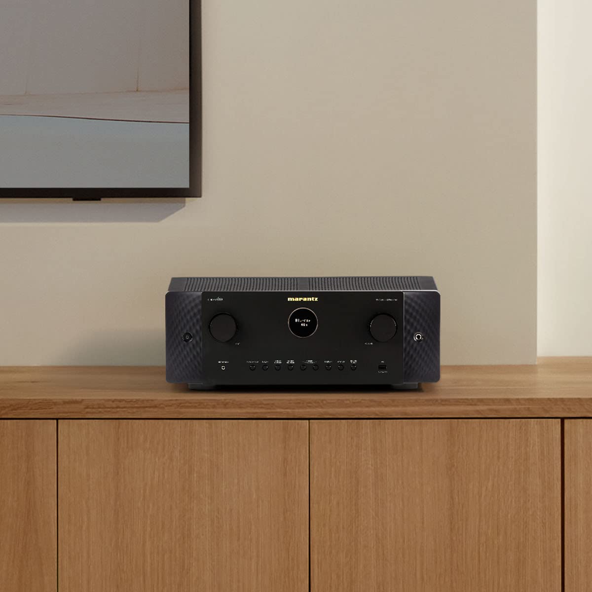 Marantz Cinema 60 7.2-Ch Receiver (100W X 7) - 4K/120 and 8K Home Theater Receiver, Built-in Bluetooth, Wi-Fi & HEOS Multi-Room, Supports Dolby Atmos & DTS:X