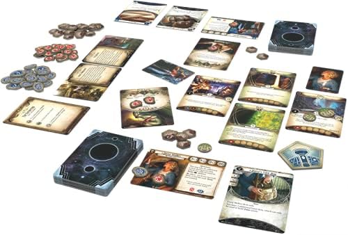 Asmodee Arkham Horror The Card Game Revised Core Set - Investigate Mysteries in a Lovecraftian Cooperative LCG, Ages 14+, 1-4 Players, 1-2 Hour Playtime
