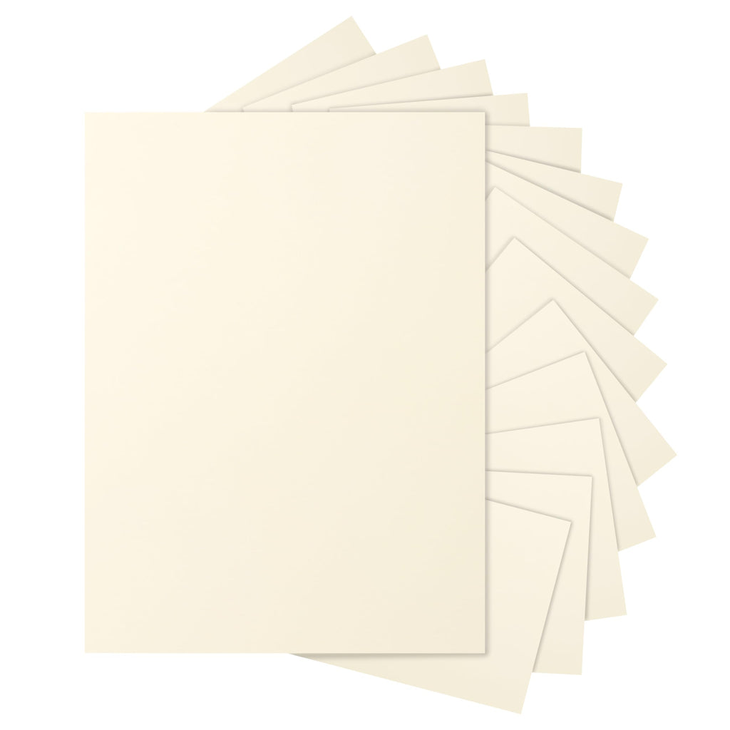 Silunkia 28 Sheets Black Cardstock 8.5 x 11 for Halloween, 250gsm/92lb Heavyweight Black Paper Card Stock for DIY Cards, Scrapbooking, Greeting Cards, Invitations, Party