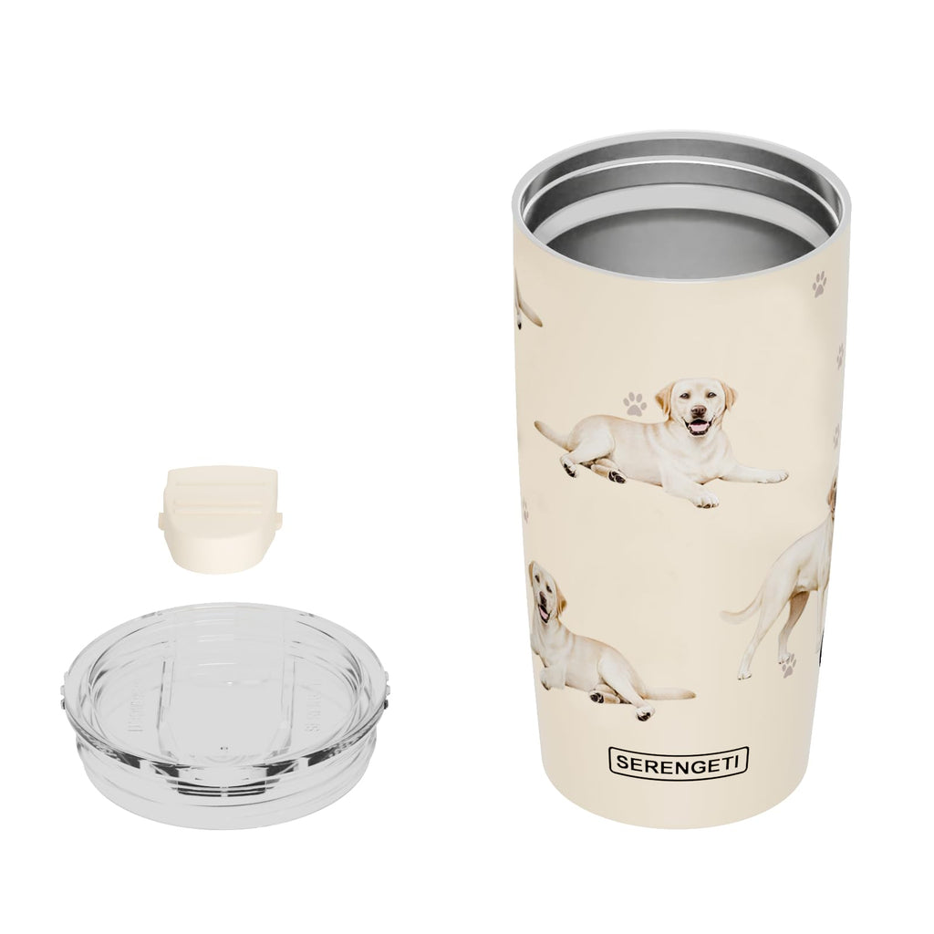 SERENGETI Australian Shepherd 20 Oz. Stainless Steel, Vacuum Insulated Tumbler with Spill Proof Lid - 3D Print - Insulated Travel mug for Hot or Cold Drinks (Australian Shepherd Tumbler)