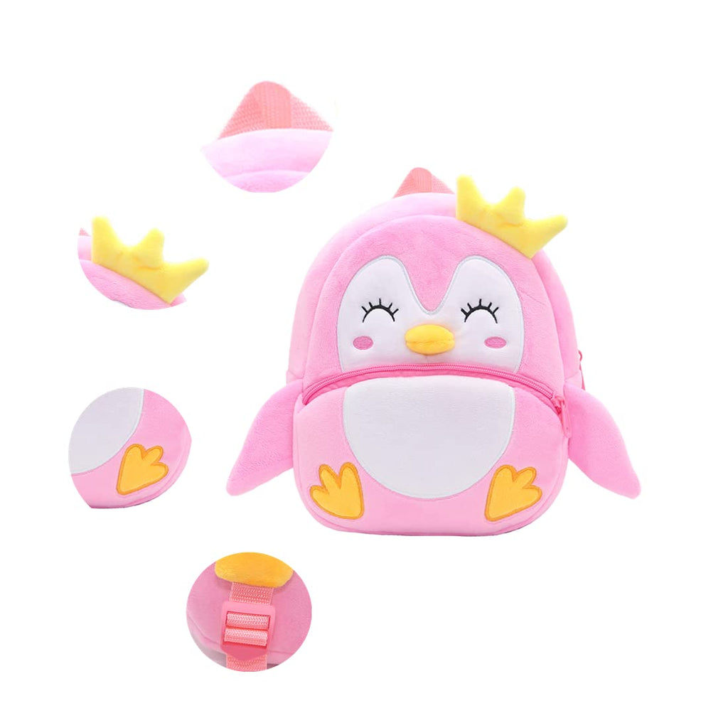 NICE CHOICE Cute Toddler Backpack Toddler Bag Plush Animal Cartoon Mini Travel Bag for Baby Girl Boy 2-6 Years(BB Unicorn)