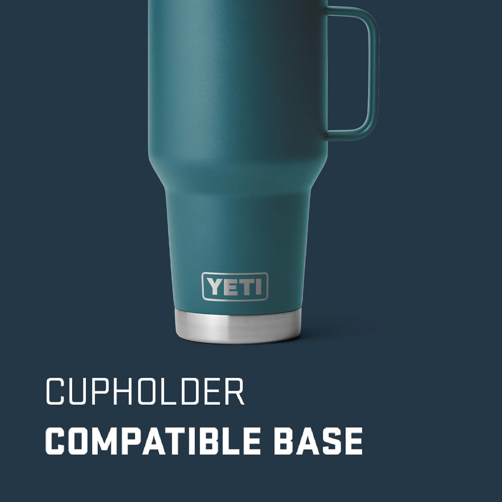 YETI Rambler 30 oz Travel Mug, Stainless Steel, Vacuum Insulated with Stronghold Lid