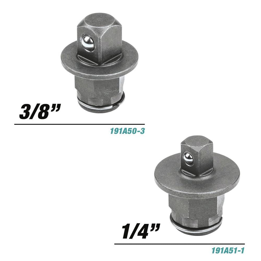 Makita XRW01Z 18V LXT® Lithium-Ion Cordless 3/8" / 1/4" Sq. Drive Ratchet, Tool Only