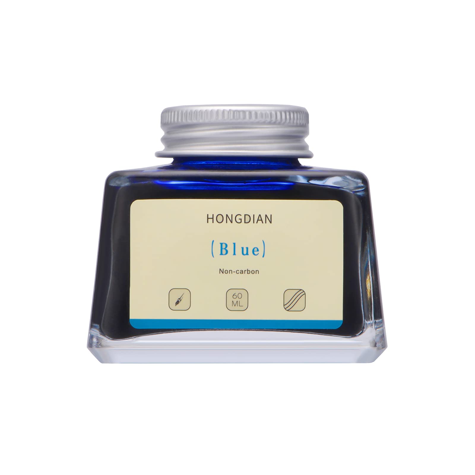 Asvine Hongdian Fountain Pen Bottled Ink Black, 60ml Fountain Pen Bottled Ink, Non Carbon