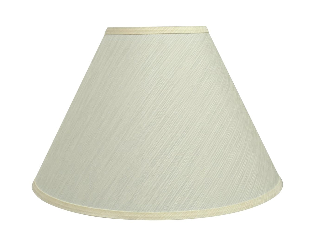 Aspen Creative 32083 Transitional Hardback Empire Shaped Spider Construction Lamp Shade in Brown, 18" wide (7" x 18" x 12 1/2")
