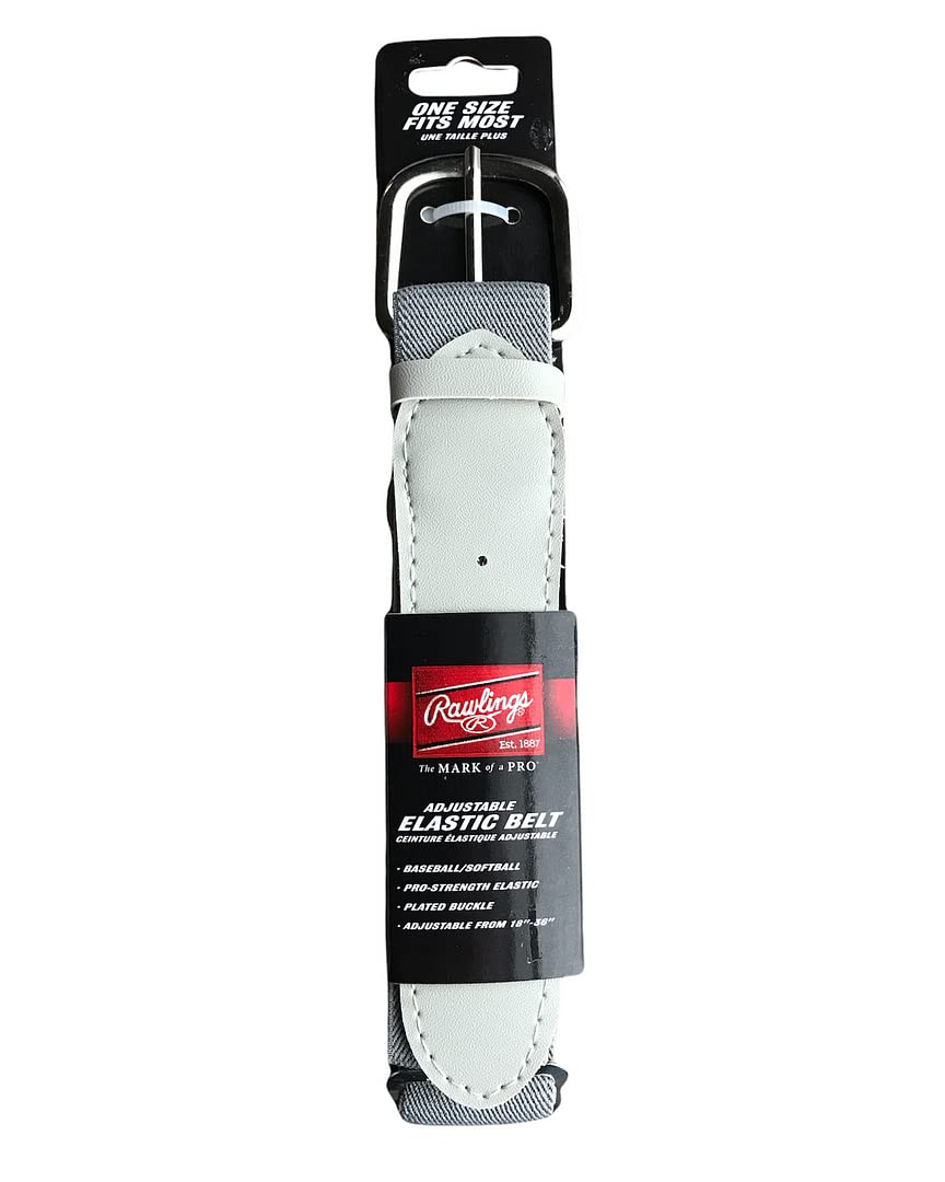 Rawlings | Elastic Game Day Belt | Baseball/Softball | Adult/Youth | Multiple Colors