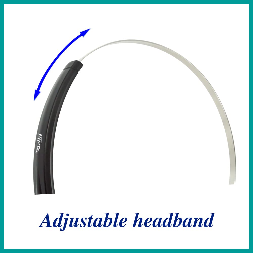 Polycom Phone Headset Noise Cancelling Mic RJ9 U10P Bottom Cable Compatible with Polycom VVX, Shoretel, Nortel Phones