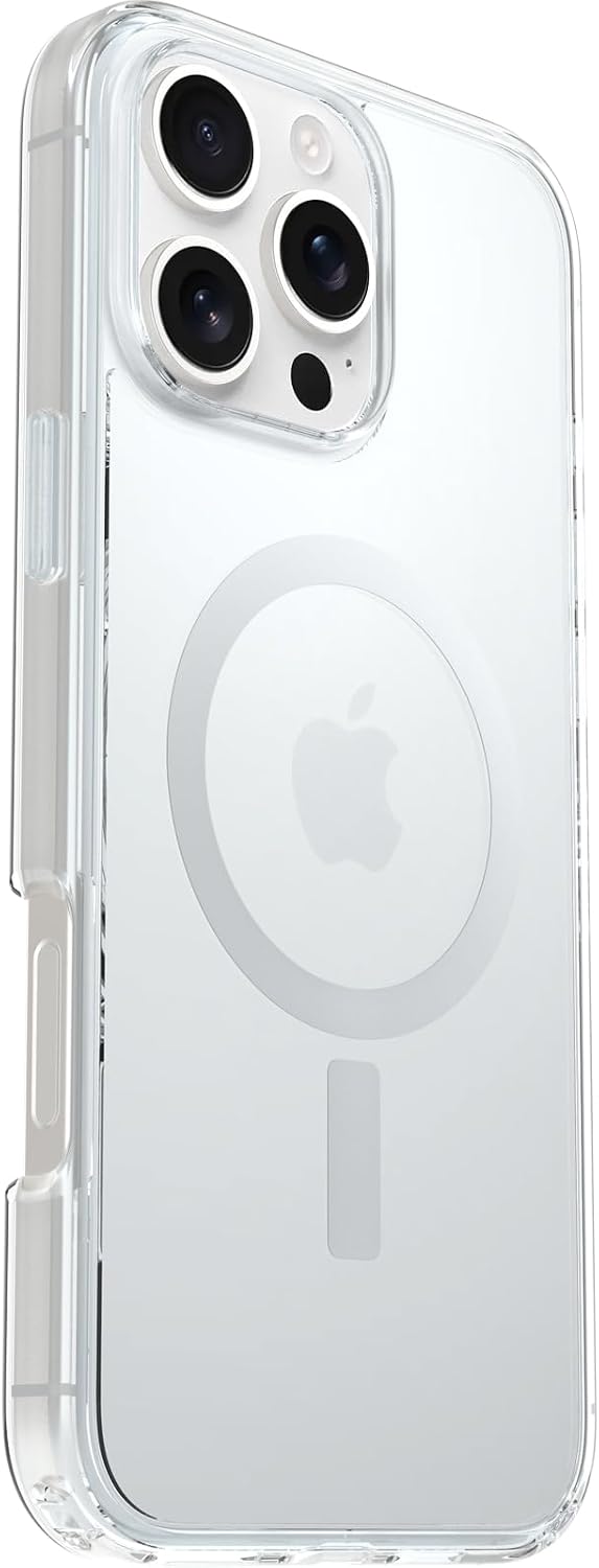 OtterBox iPhone 16 Pro Max Symmetry Series Clear Case - Clear (Ships in polybag, Ideal for Business customers)