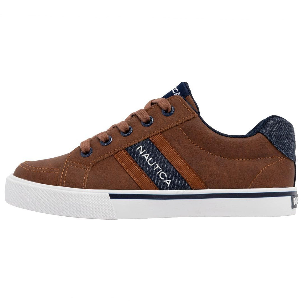Nautica Kids Boys Lace-Up Fashion Sneakers Low-Top Dress Shoes for Youth - (Big Kid/Little Kid)