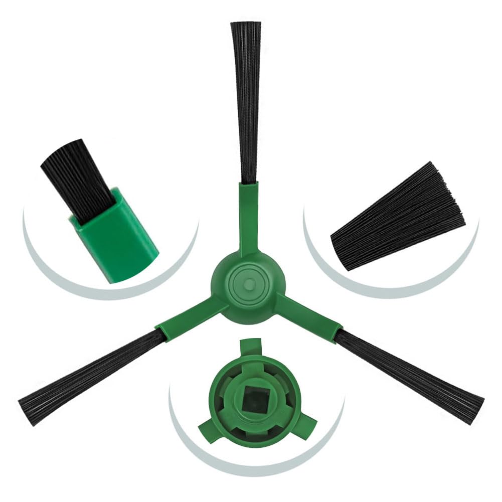 Replacement Parts Fit for iRobot Roomba s9 (9150) s9+ (9550) s Series Wi-Fi Connected Robot Vacuum Kits (2 Rubber Brushes, 4 Filters, 6 Side Brushes)