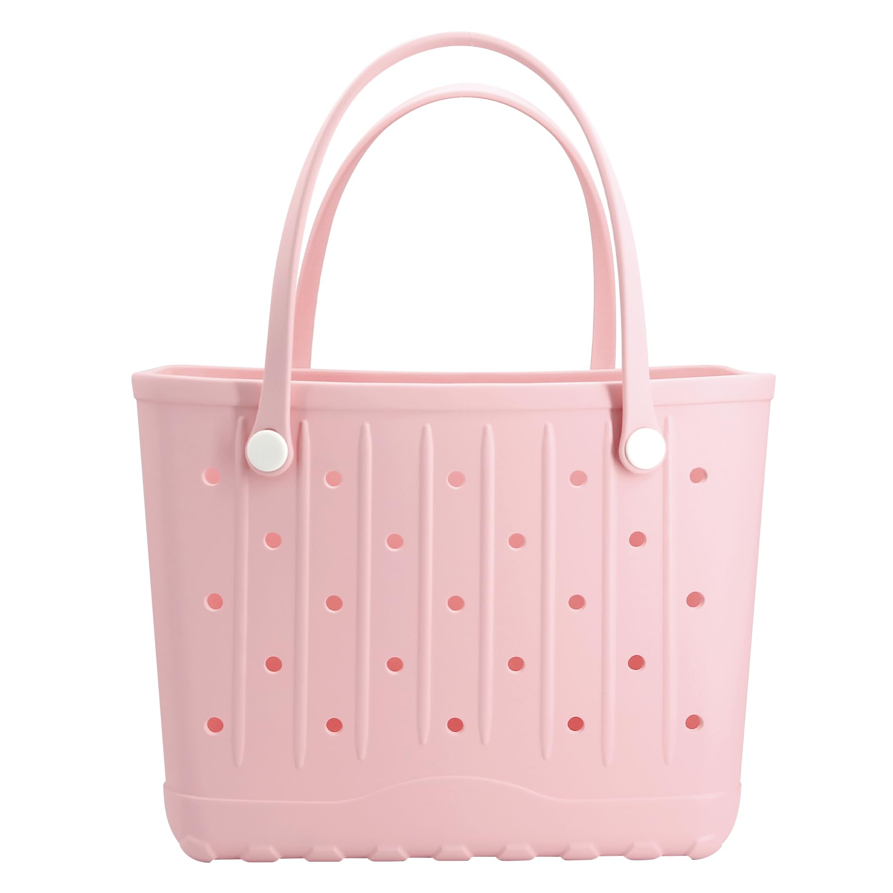 Rubber Beach Bag EVA Waterproof Tote Bags Washable Sand-proof Travel Handbags for Pool Boat Groceries Work Sports