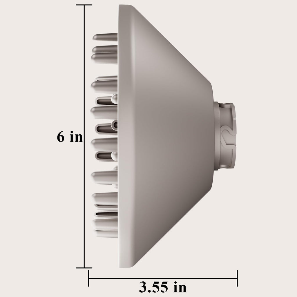 Large Diffuser Attachment Compatible with Shark FlexStyle, Upgraded Bigger Diffuser Nozzle for Dryer Faster and Define Wavy, Curly, Coily Hair