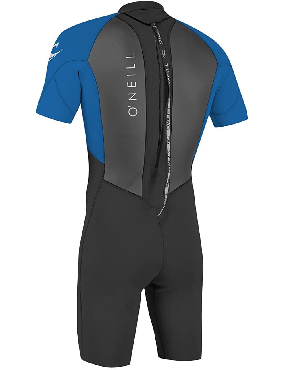 O'Neill Men's Reactor-2 2mm Back Zip Short Sleeve Spring Wetsuit, Lightweight Warmth and Flexibility for All Water Activities