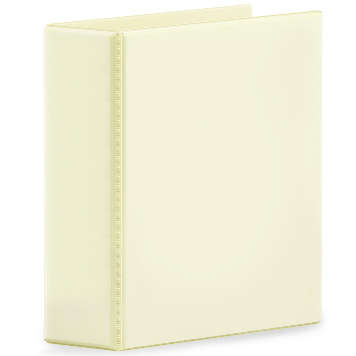 SUNEE 3 Ring Binder 1/2 Inch 1 Pack, Clear View Binder Three Ring PVC-Free (Fit 8.5x11 Inches) for School or Office Supplies, Black