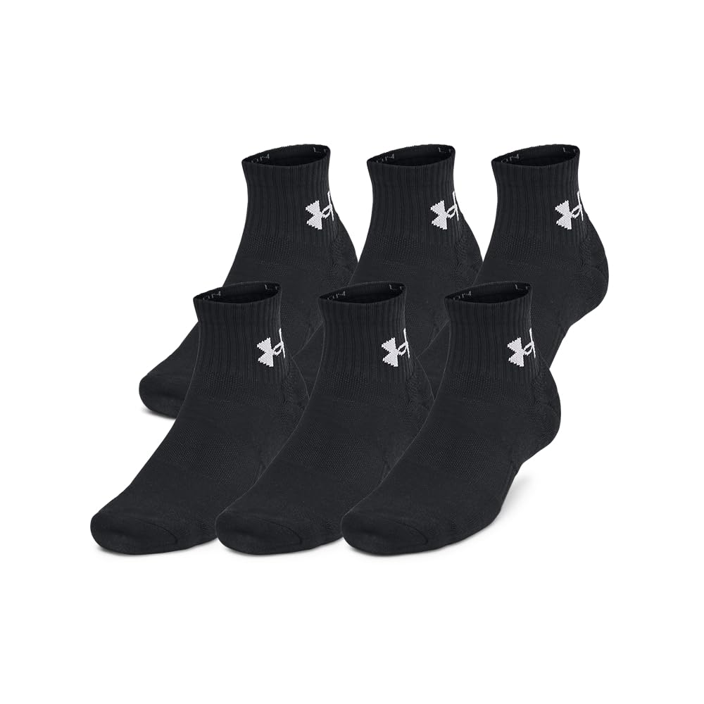 Under Armour Training Cotton Quarter Socks 3-Pack