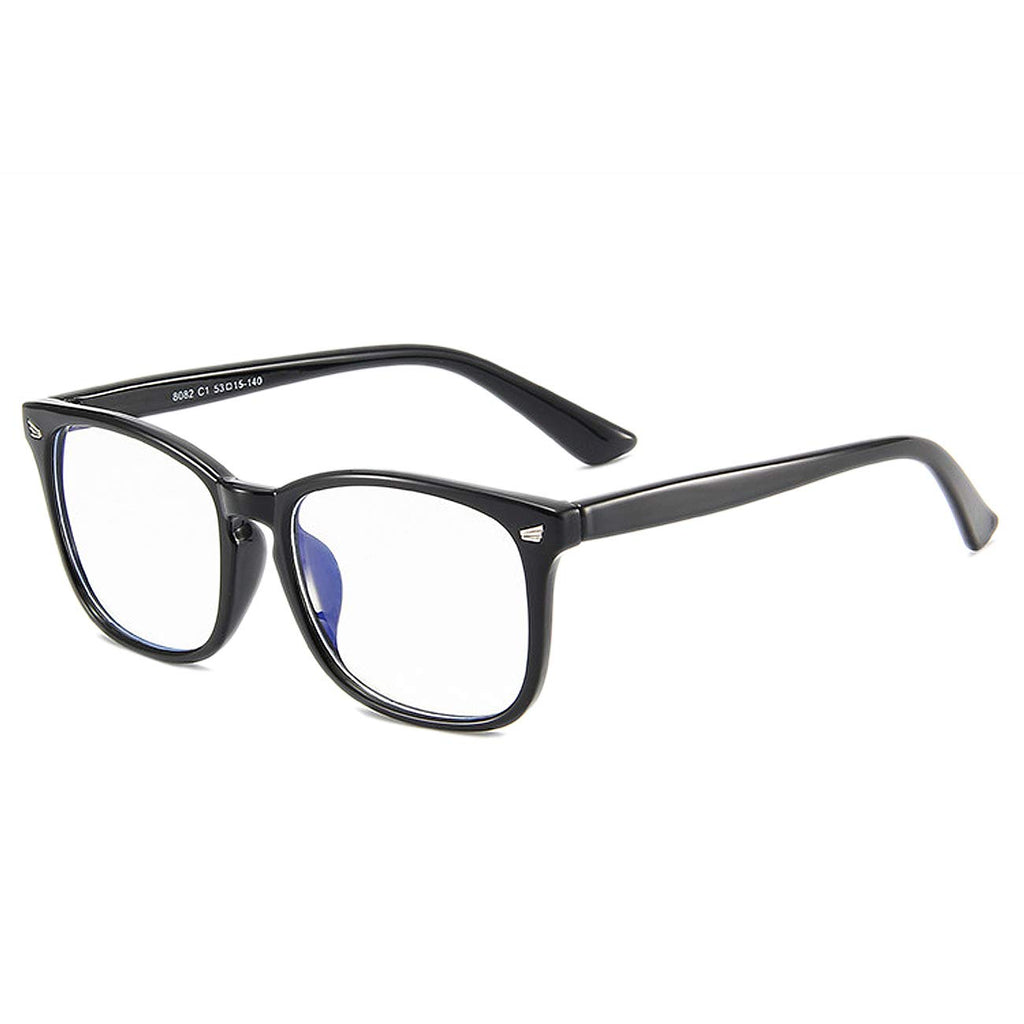 MAXJULI Blue Light Blocking Glasses,Computer Reading/Gaming/TV/Phones Glasses for Women Men(Transparent)