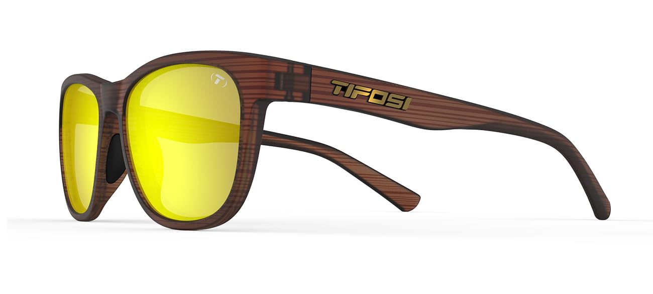 Tifosi Swank Sport Sunglasses - Tangle Free - Ideal For Cycling, Golf, Hiking, Pickleball, Running and Great Lifestyle Look