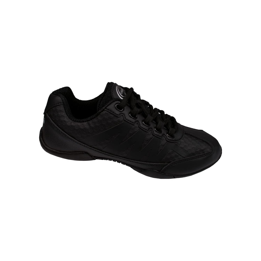 chassé Apex Cheerleading Shoes - White and Black Cheer Shoes for Girls