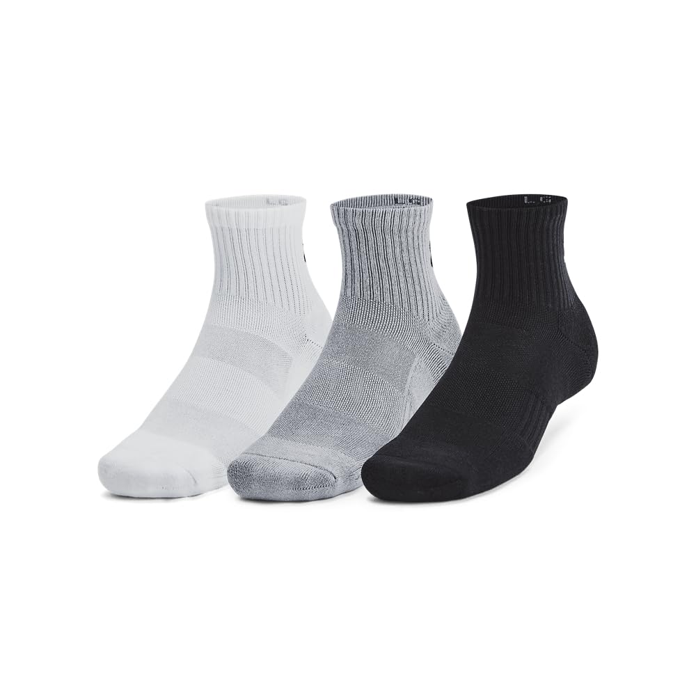 Under Armour Training Cotton Quarter Socks 3-Pack