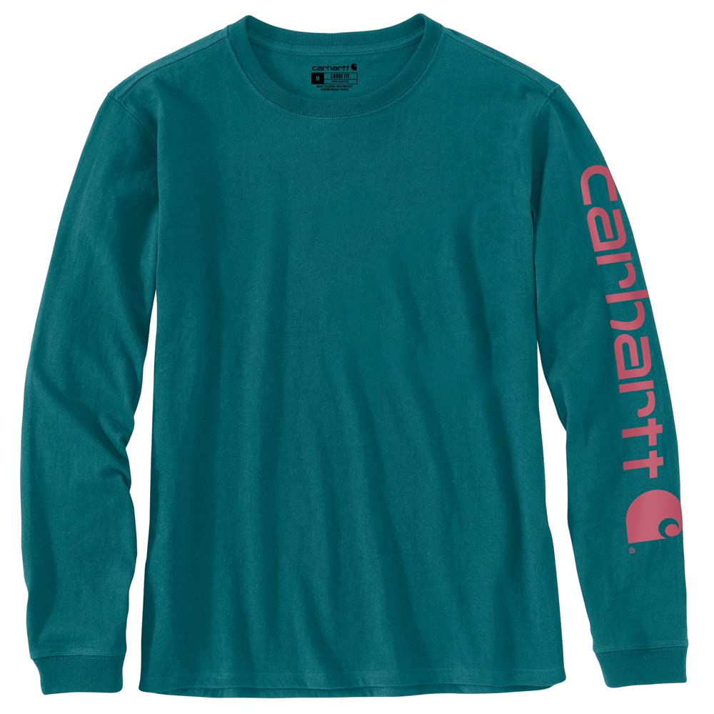 Carhartt Women's Dearborn Loose LS Logo T-Shirt