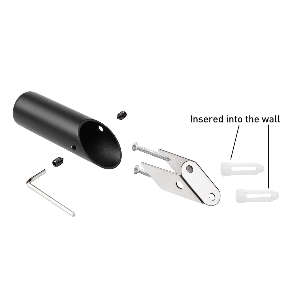 NINETREX Black Towel Hooks Matte Black Robe Hook, Modern Towel Hooks SUS 304 Stainless Steel Heavy Duty Wall Hooks Waterproof for Bathroom Bedroom Entryway Coat mudroom Garage, Wall Mounted 2 Pack