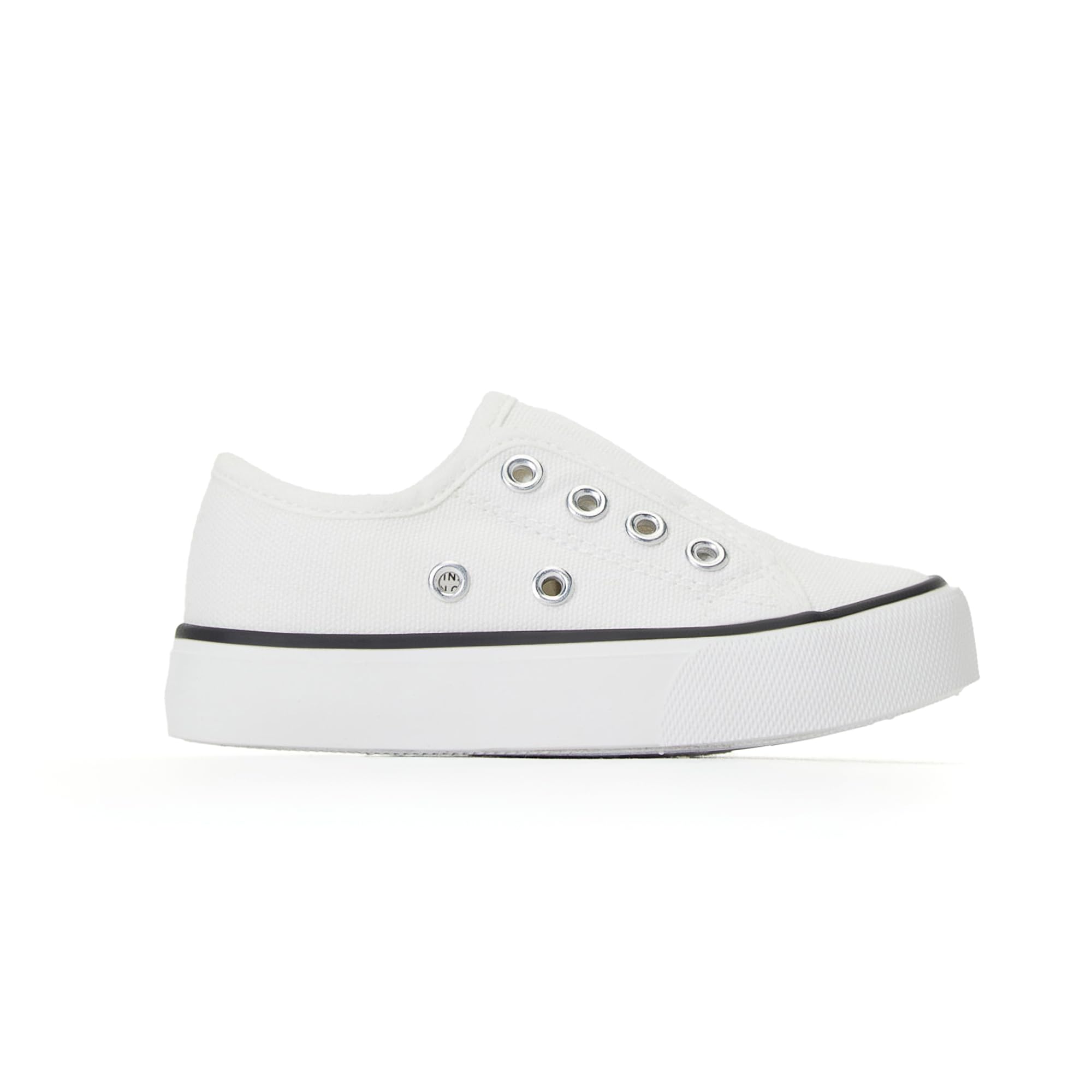 FabKids Kids Sneakers Boys Girls Canvas Shoes Slip On Low Top Footwear for Toddler Little Kid Big Kid