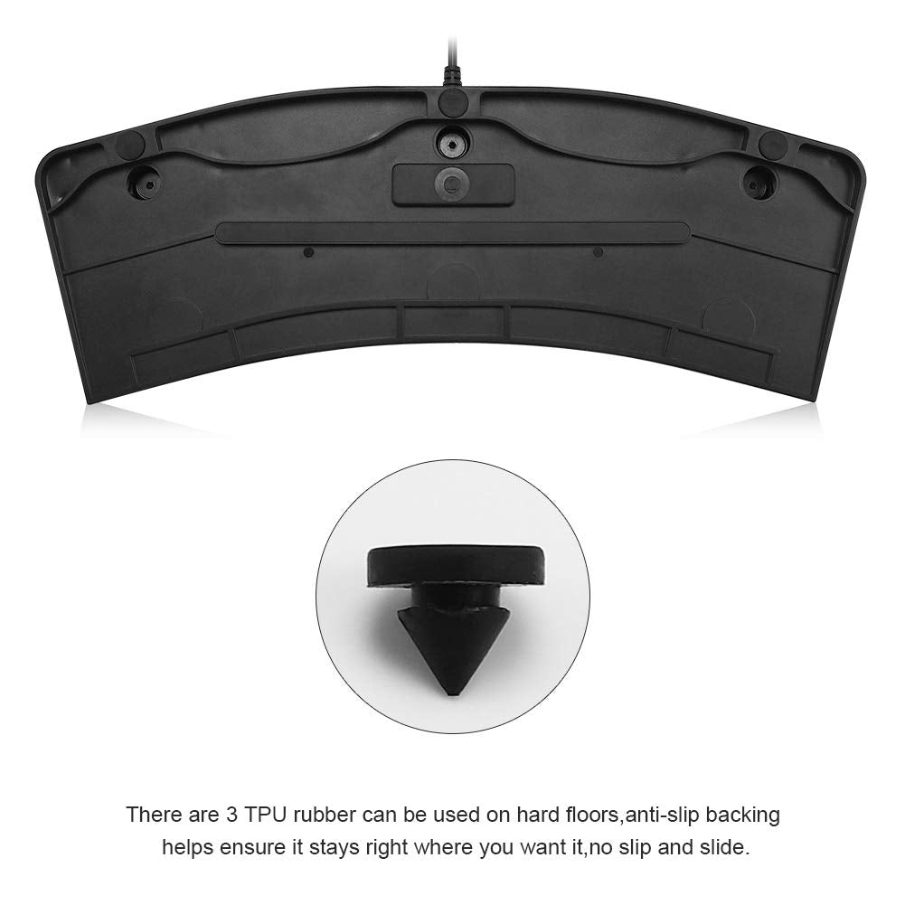iKKEGOL Upgraded USB Single Foot Pedal Optical Switch Control One Key Program Computer Keyboard Mouse Game Action HID