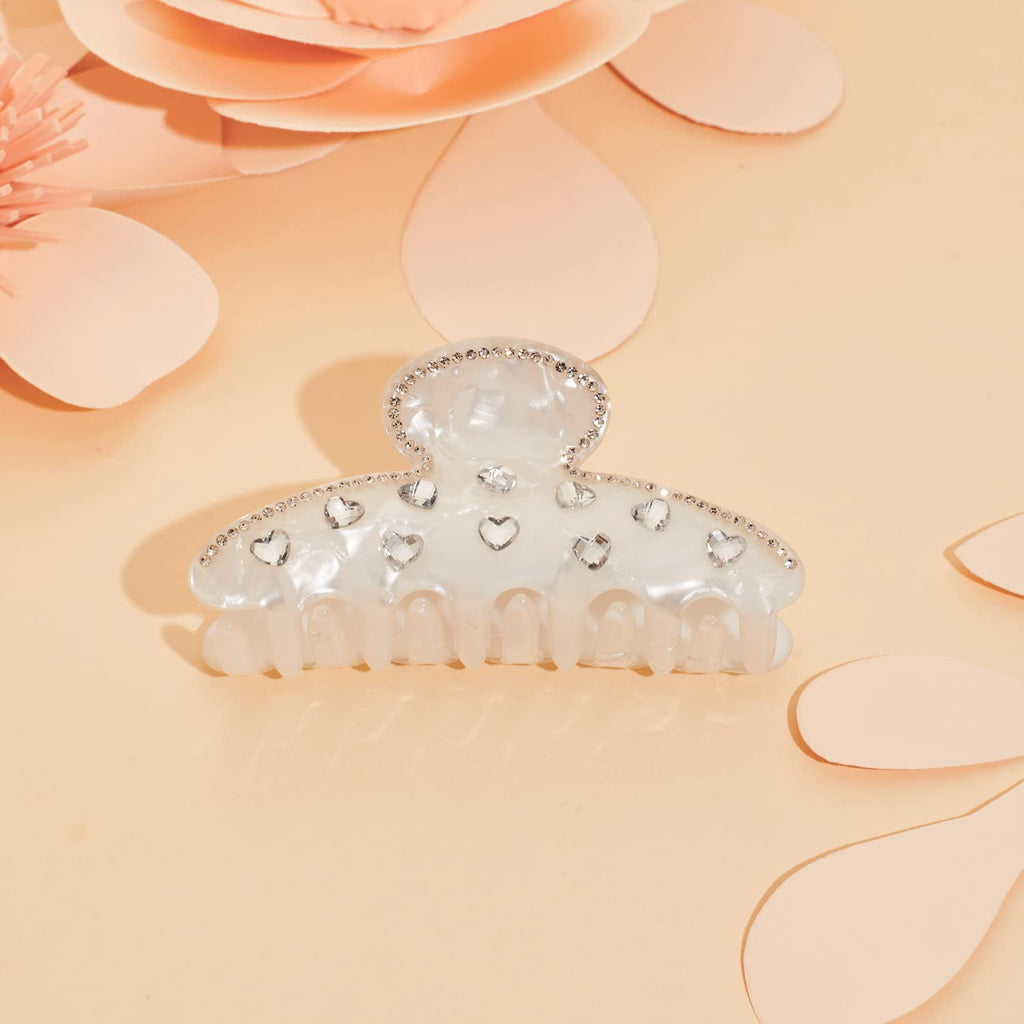 LILIE&WHITE Tortoise Claw Clips For Women - Strong Thick Hair Styling Accessories With Claws For Styling 1PC
