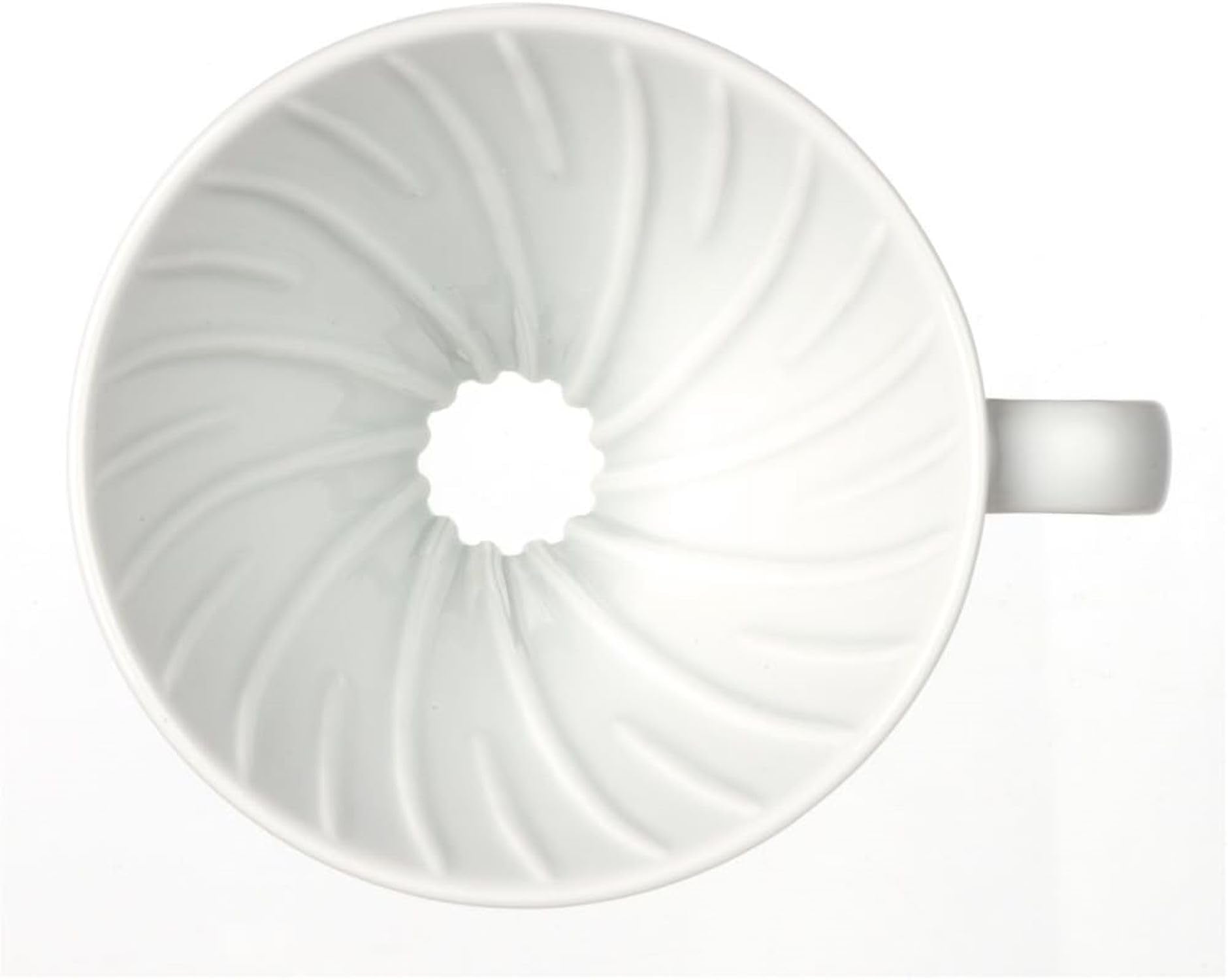Hario V60 Ceramic Coffee Dripper, Size 02, Red