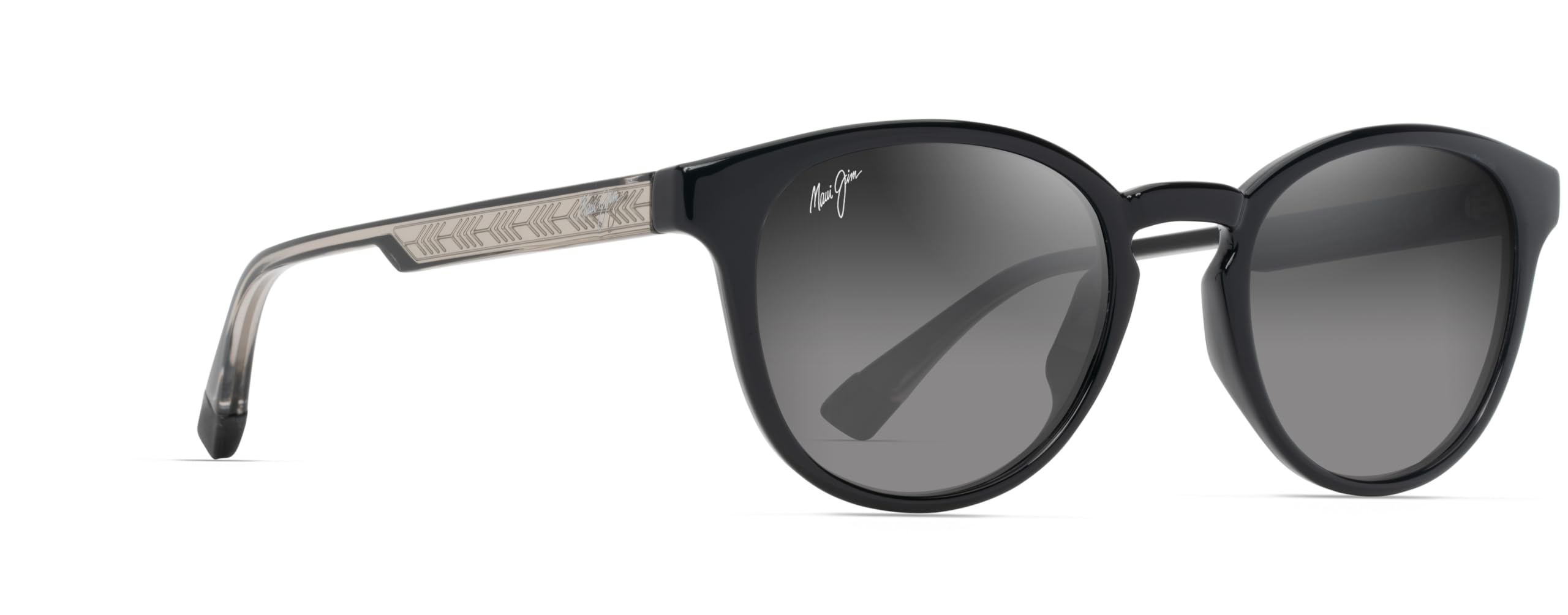 Maui Jim Polarized Men's Hiehie Round Sunglasses