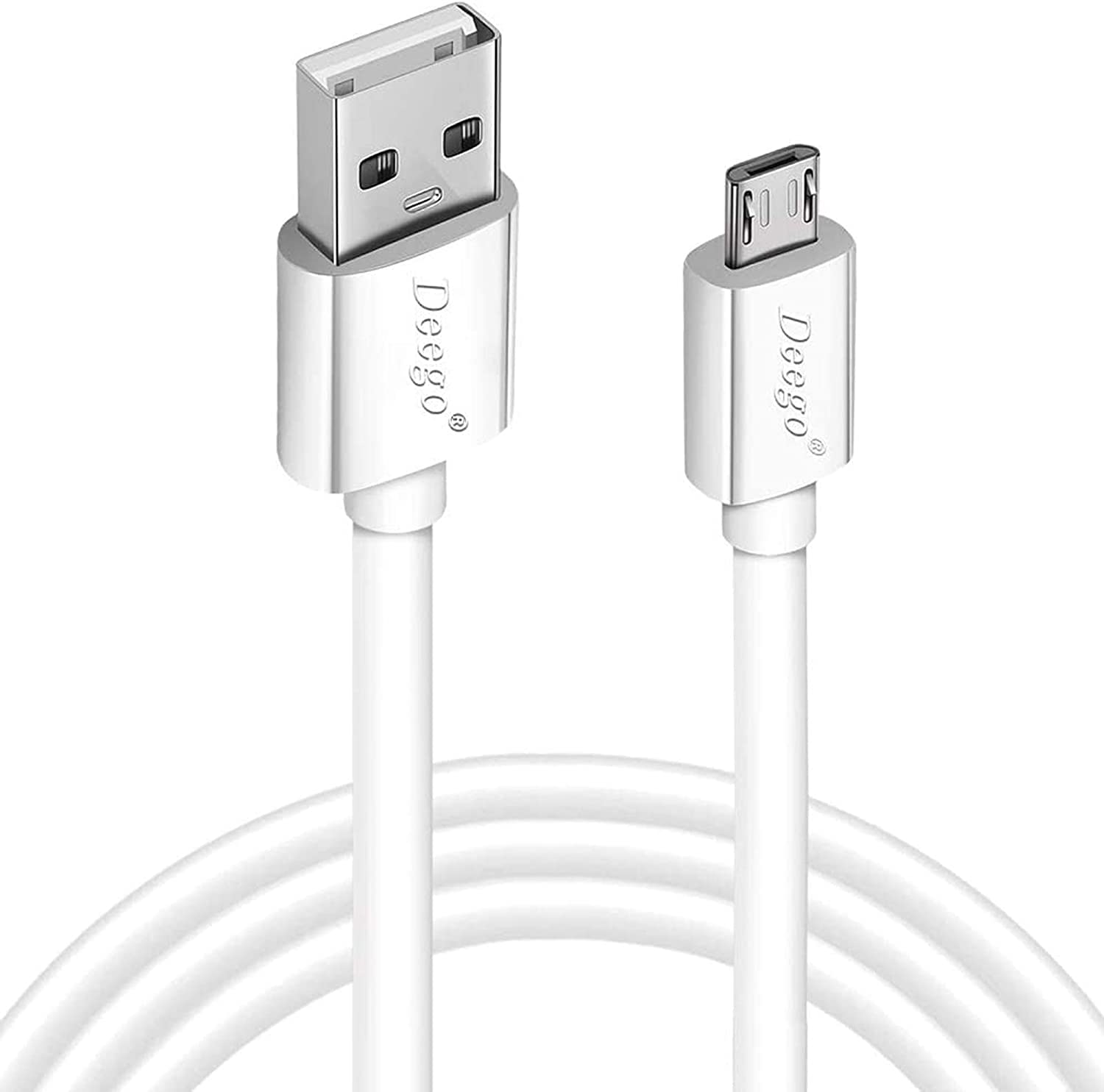 DEEGO Micro USB Cable, 15Ft Extra Long Controller Charger Compatible with PS4, PlayStation 4, Charger Cord Fast Android USB Charging Cable, Black