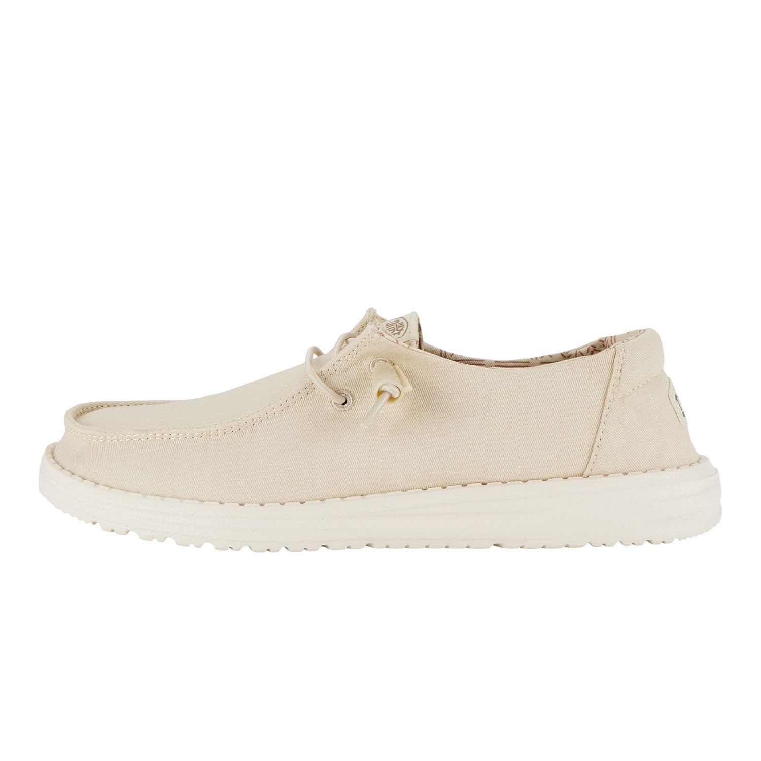 HEYDUDE Wendy Stretch Canvas Women’s Shoes, Women’s Slip-on Loafers, Comfortable & Light-Weight