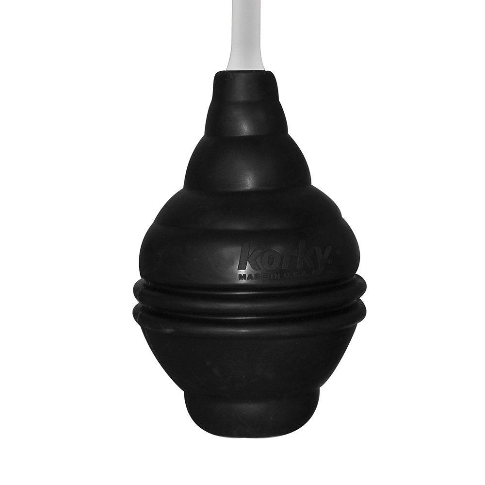 RIDGID 59787 Model K-3 Toilet Auger with Unclogging 3-Foot Snake and Bulb Head & Korky 96-4AM BeehiveMAX Toilet Plunger, Black