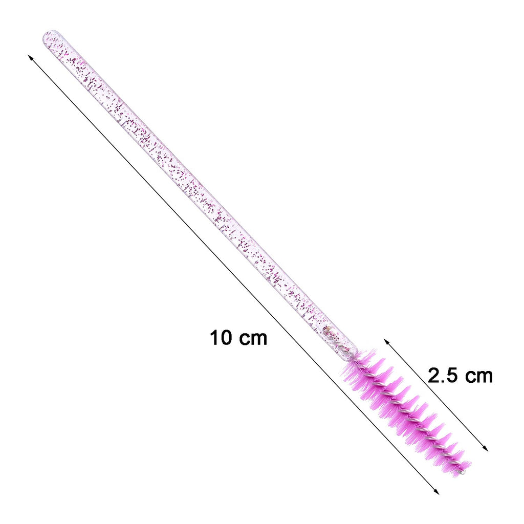 Tbestmax 500 Disposable Mascara Wands Eyelash Brush Spoolies for Eyebrow Eye Lash Extension, Makeup Brushes Applicators Kits - 5 Colors